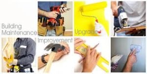 Building maintenance work