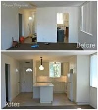 Renovation Home, Kitchen, Rooms, and Washrooms.