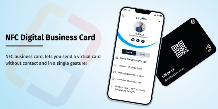 بطاقات الأعمال الرقمية NFC