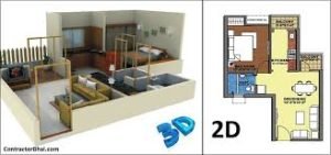 Interior designs I am preparing 3d and 2d