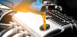 Fast car oil change