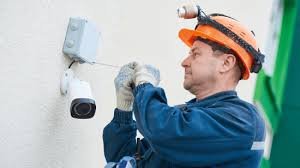 CCTV cameras and access control systems of house