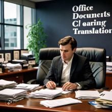 Documents translation and clearing