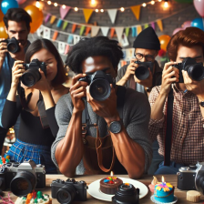 Photographer for wedding and birthday party