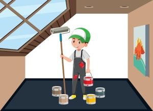 Interior and exterior painting