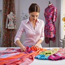 Ladies dress designer, styler