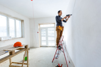 House, building restoration, repair
