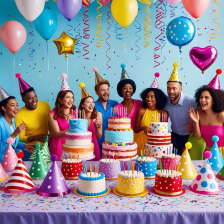 Birthday party planner, management