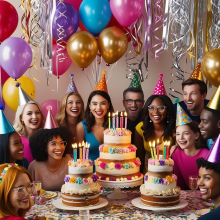 Birthday party planner, management