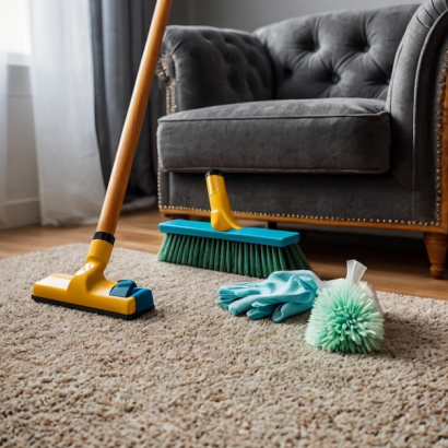 Carpet, curtains and other cleaning