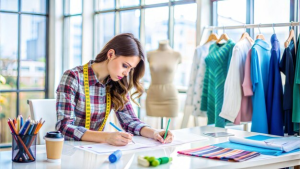 Fashion designer for ladies dressing