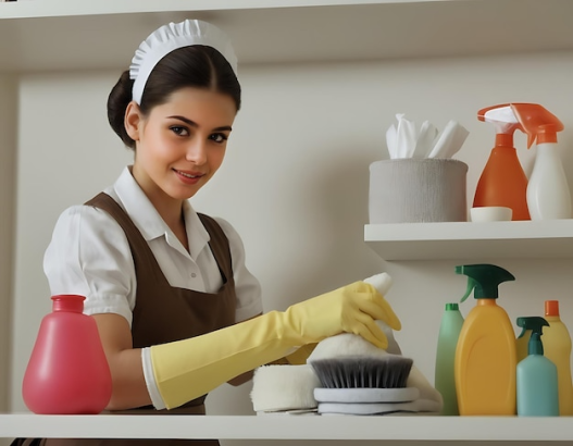 Maid having years of experience
