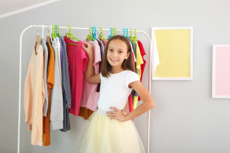 Kids dress designer and stitcher