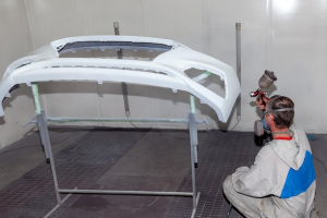 Car body paint and denting work