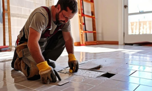 Tiles fixing work experts