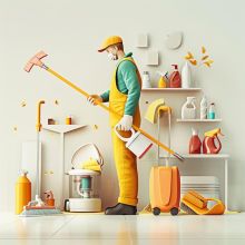 House cleaning, maintenance