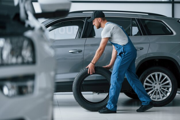 Car tyre change and alignment