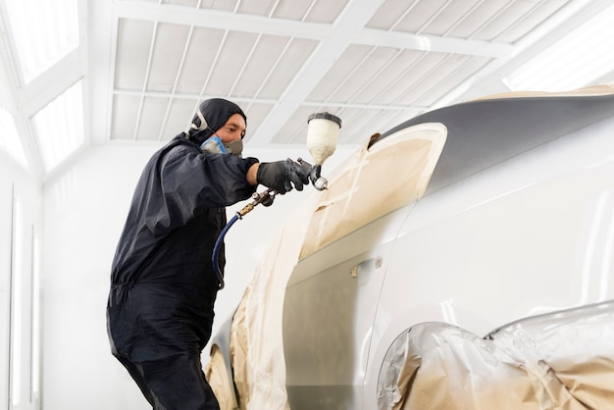 Car body paint and denting work