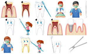 Professional teeth care for beautiful smiles