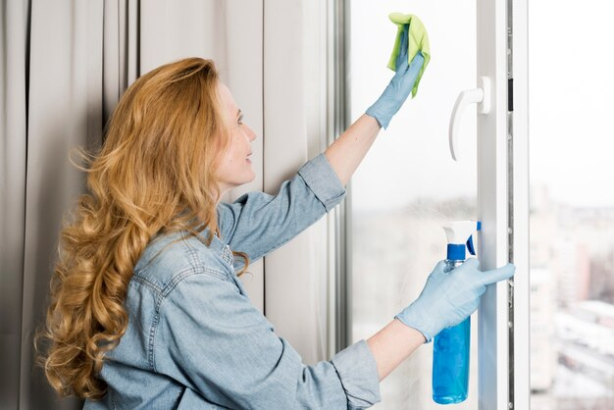 Windows, curtains cleaning service