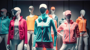 Glamorous fashion designer