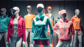 Glamorous fashion designer