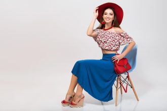 Woman cloths stitching and designing