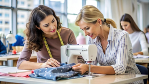 Women dress designer, tailoring