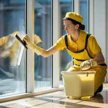 Clear view window cleaning