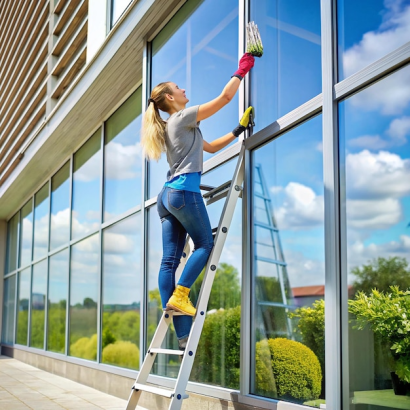 Office, house, windows cleaning