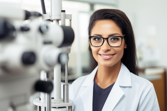 Experienced opthalmology doctor