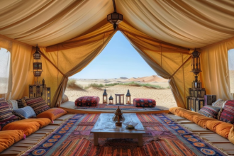 Arabic tents temporary available