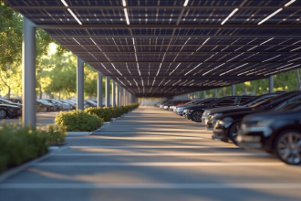 Auto abode parking sheds