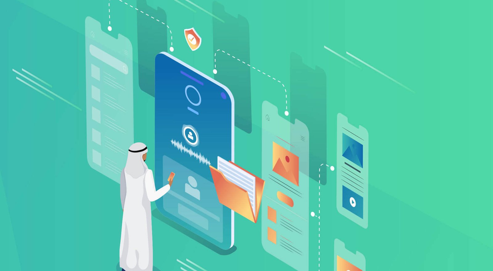 منصات الخدمات الإلكترونية في الإمارات