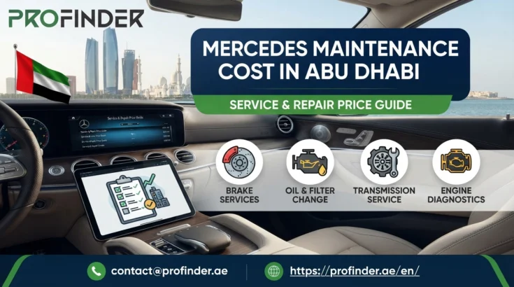 Mercedes Maintenance Cost in Abu Dhabi: Service A, B & Repair Guide