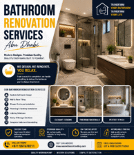 Bathroom Remodeling Services Abu Dhabi