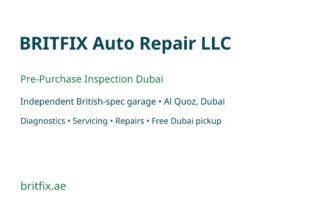 Pre-Purchase Inspection Dubai