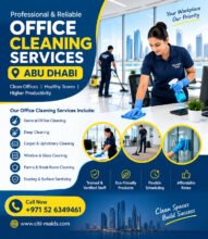 Office Cleaning Abu Dhabi