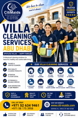 Villa Cleaning Services Abu Dhabi