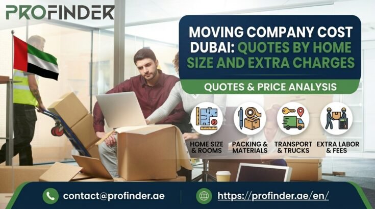 Moving Company Cost Dubai: Quotes by Home Size and Extra Charges